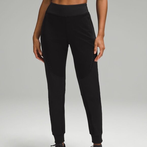 Cold Weather High-Rise Running Jogger Full Length - Picture 1 of 7